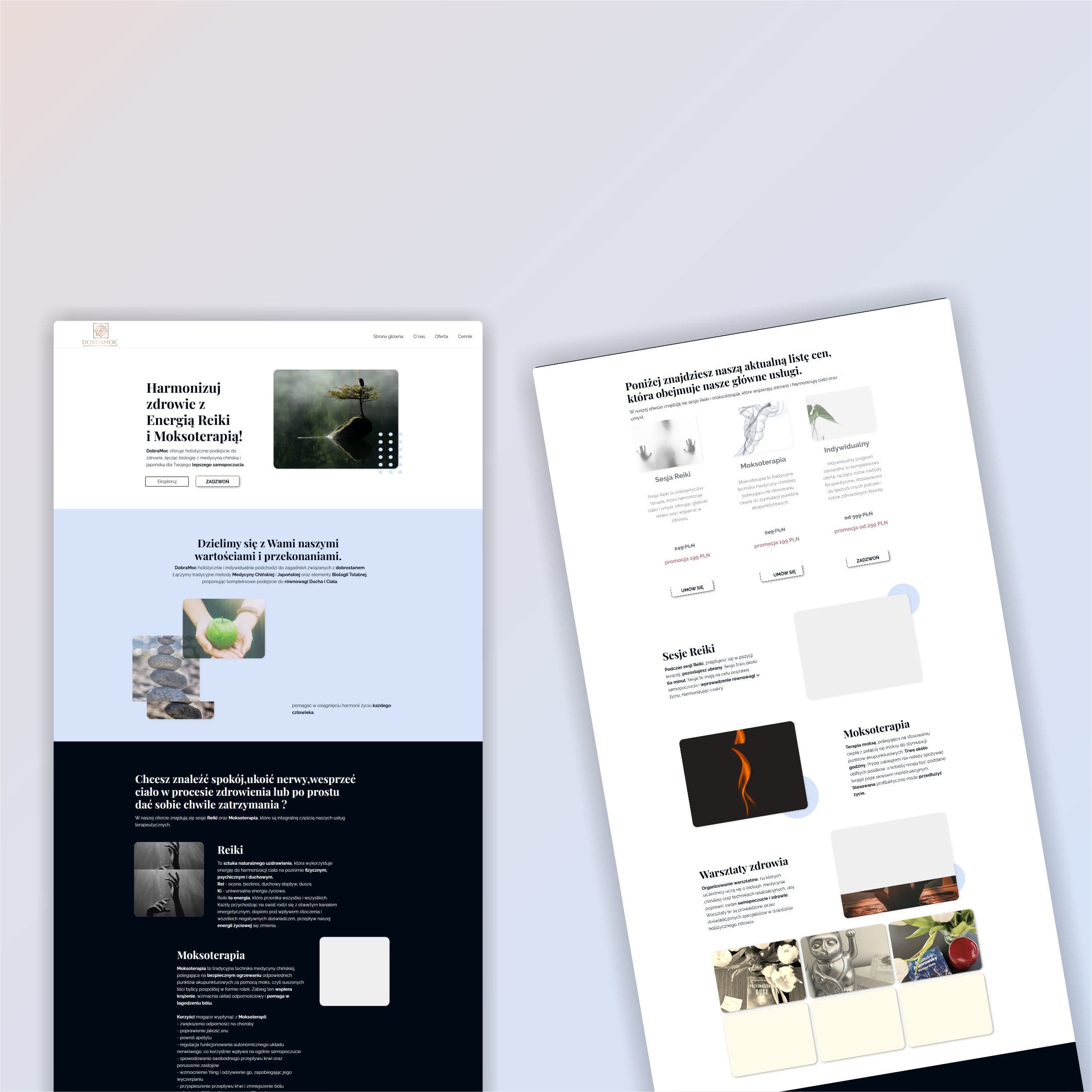 Dobramoc — E-commerce Website Design & Development